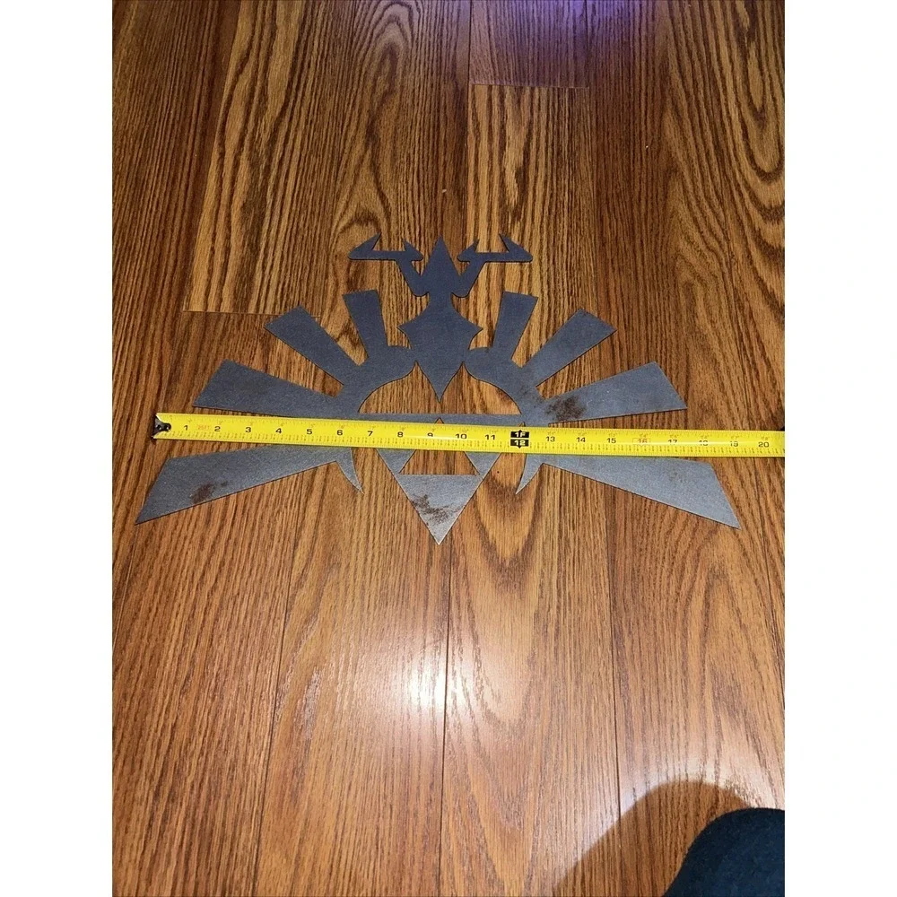 The Legends Of Zelda Tri Force Princess Nintendo Large Metal Wall Hanging